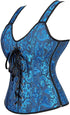 Corsets for Women Steampunk Gothic Shoulder Straps Tank Corsets Victorian Bustier Top