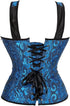 Corsets for Women Steampunk Gothic Shoulder Straps Tank Corsets Victorian Bustier Top