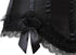 Cosplay Bowknot Hourglass Satin Lace Trim Overbust Corset