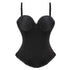 Hot Sexy Satin Underwire Cups Bridal Overbust Corset