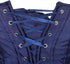 Ladies Classic Burlesque Satin Hourglass Strapless Overbust Corset