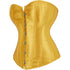 Ladies Classic Burlesque Satin Hourglass Strapless Overbust Corset