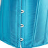 Ladies Classic Burlesque Satin Hourglass Strapless Overbust Corset