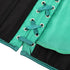 Ladies Classic Burlesque Satin Hourglass Strapless Overbust Corset