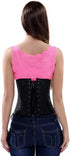 Ladies Classic Elegant Flower Tapestry Brocade Underbust Corset
