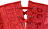 Ladies Classic Elegant Flower Tapestry Brocade Underbust Corset