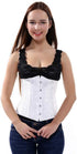 Ladies Classic Elegant Flower Tapestry Brocade Underbust Corset