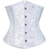 Ladies Classic Elegant Flower Tapestry Brocade Underbust Corset