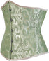 Ladies Classic Elegant Flower Tapestry Brocade Underbust Corset