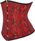 Ladies Classic Elegant Flower Tapestry Brocade Underbust Corset