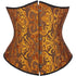 Ladies Classic Elegant Flower Tapestry Brocade Underbust Corset