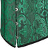 Ladies Classic Elegant Flower Tapestry Brocade Underbust Corset