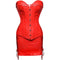 New Fashion Style Sexy Leather Corset Outfits Dresses