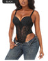 Shapewear for Women Backless Lace Bodysuit Thong Shaper Tank Top with Built-In Bra