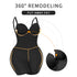 Colombian Girdles Bodysuit Women Tummy Control Butt Enhancer with Pads Backless Body Shaper