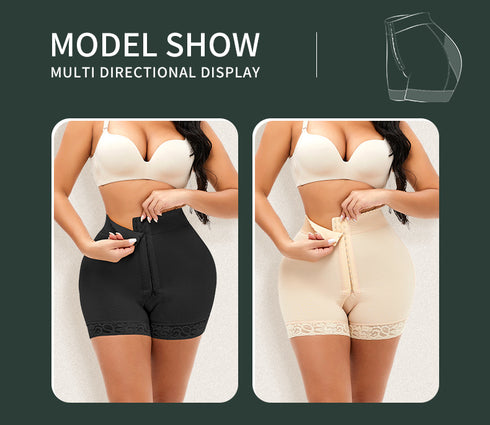 Tummy Control Shorts for Women Butt Lifting Shapewear, High-Waisted Seamless Underwear