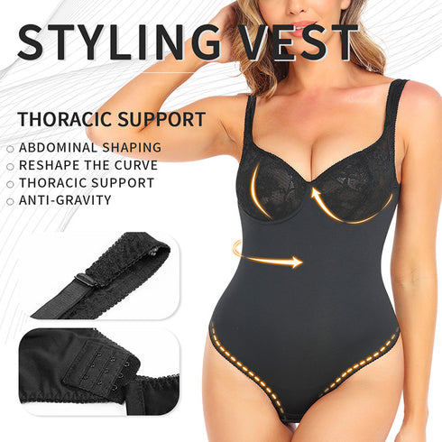 Shapewear Bodysuit Thong or Brief Sculpting Shaper Bodysuits Snatched Waist Body Suit