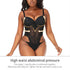 Shapewear for Women Backless Lace Bodysuit Thong Shaper Tank Top with Built-In Bra