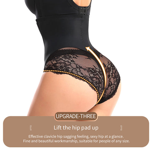 Women’s Plus Size Hi-Waist Briefs Firm Control Postpartum Girdle Shorts