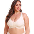 Bras for Women Plus Size Bras Full Coverage Wireless Bra Front Closure Bra