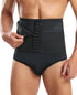 Men’s Tummy Shaper Briefs High Waist Body Slimmer Firm Control Belly Adjustable Compression Shapewear