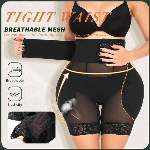 Shapewear for Women Hip Enhancer Booty Breathable Panties Double Compression Bodysuit Butt Lifter