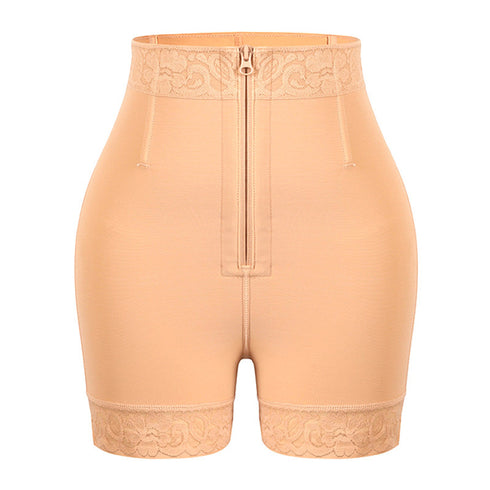 Butt Lifter Shapewear Tummy Control Shorts For Women With Hook Zipper Closure Body Shaper Wear