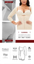 Fajas Colombianas Shapewear for Women Postpartum Body Shaper Butt Lifter Bodysuit