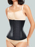 Women Waist Trainer Tummy Control Latex Underbust Waist Girdle Body Shaper 4 Hooks