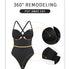 Shapewear Bodysuit Tops for Women Tummy Control V Neck Thong Body Shaper Going Out Outfits