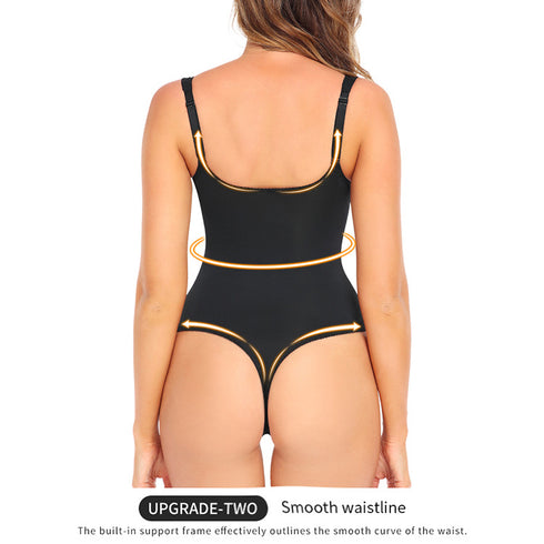 Women's Shapewear Bodysuit Tummy Control Full Body Shaper Seamless Underwear