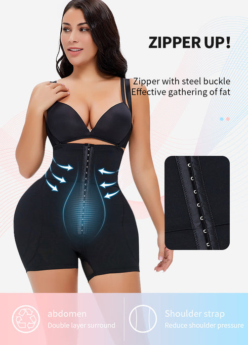 Faja Moldeadora Full Body Shaper Shapewear Bodysuit Butt Lifters Full Girdles
