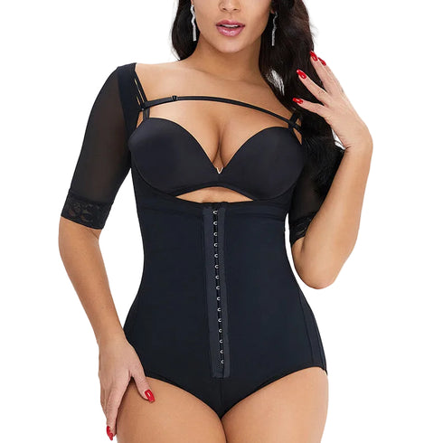 Plus Size Fajas Colombianas Moldeadoras High Compression Tummy Control Shapewear