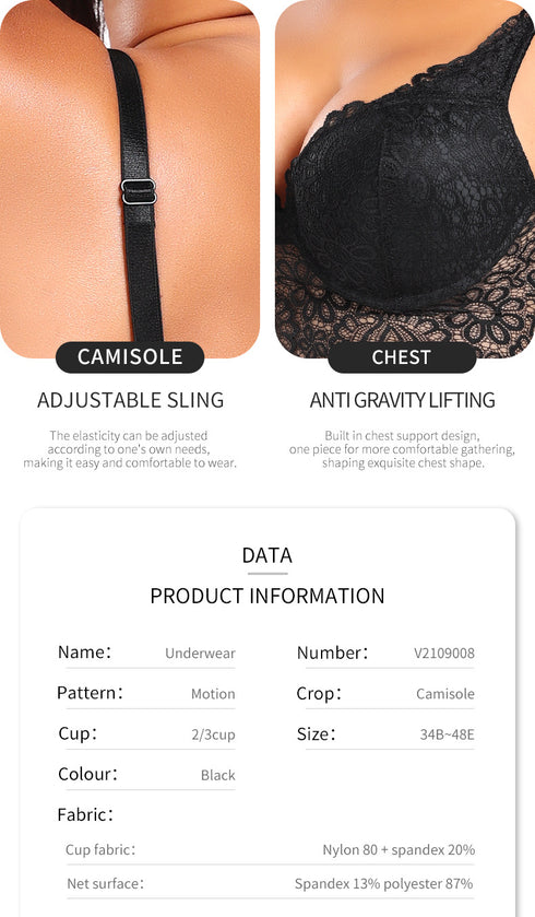 Women's Lace Nursing Bra Wirefree Padded Breastfeeding Maternity Bralette Cute More Coverage