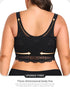 Push Up Bras for Women Lace Underwire Add One Cup Bra with Support Smoothing Bra