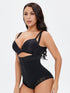 Women's Zipper Thong Shapewear Tummy Control Body Shaper High Waisted Spaghetti Strap Compression Underwear
