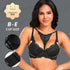 Sexy Lace Underwire Bras for Women Plus Size V Neck Push Up Support Tshirt Bras