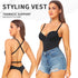 Shapewear Bodysuit Tops for Women Tummy Control V Neck Thong Body Shaper Going Out Outfits