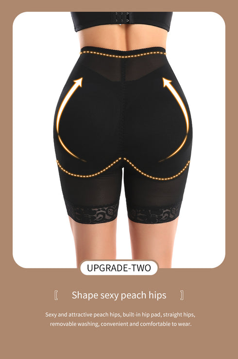 Women Butt Lifter Padded Lace Shapewear Thicker Butt Enhancer Control Panties Fake Buttock Underwear