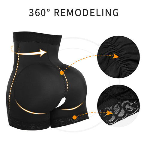 Plus Size Tummy Control Shapewear Faja Colombianas Side Zipper Body Shaper With Butt Lift