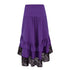 Classical Steampunk Gothic Lace Skirt For Corset