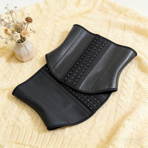 Womens' Waist Trainer Tummy Control Latex Slim Body Shaper Postpartum Belly Band Wrap