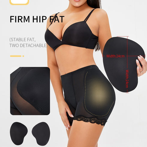 Women Shapewear with Butt Pads Hip Enhancer Padded Underwear Fake Butt Shaper Panties
