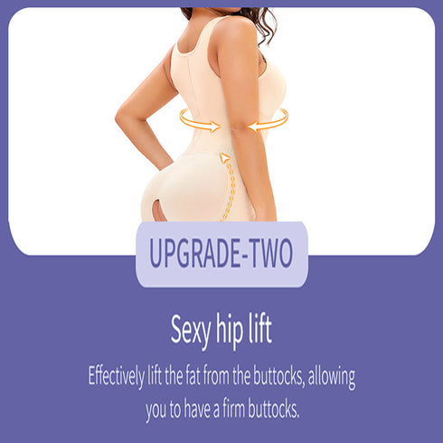 Faja Reductora Full Body Shaper Shapewear Snatched Bodysuit Butt Lifter Girdles