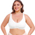 Bras for Women Plus Size Bras Full Coverage Wireless Bra Front Closure Bra