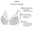 Women's Lace Push Up Bra Everyday Bras Adjustable Straps Comfort Bralettes