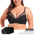 Women's Lace Push Up Bra Everyday Bras Adjustable Straps Comfort Bralettes