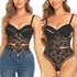 Lace Bodysuit for Women Tummy Control Shapewear One Piece Body Shaper Thongs