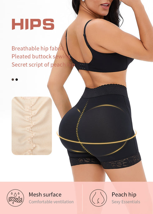 Women Butt Lifter Padded Lace Shapewear Thicker Butt Enhancer Panties Fake Buttock Underwear