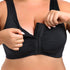 Women Front Closure Push Up Sports Bra Plus Size Full Coverage Full Figure Support Bras
